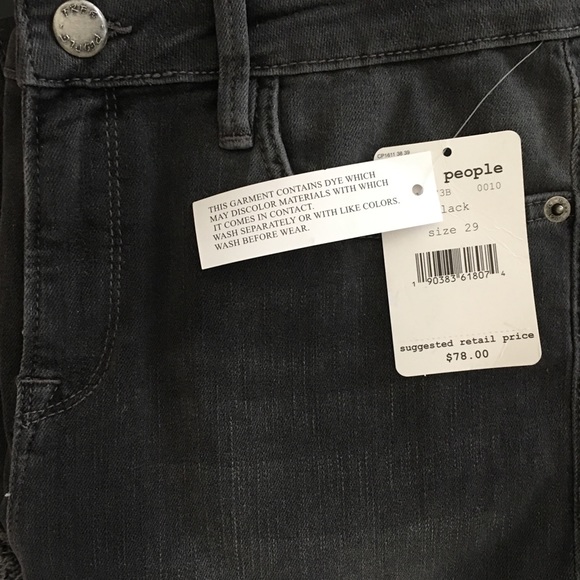 NWT Free People straight crop jean size 29 - Picture 5 of 5